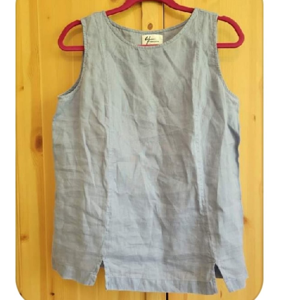 100% linen top